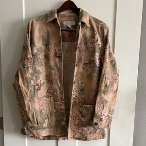 VTG Jones New York Sport Camouflage Jacket oversized small cottage,90s,Lagenlook